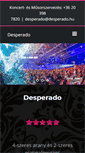 Mobile Screenshot of desperado.hu